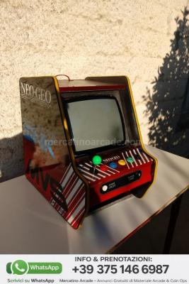 OFFERTA! 120 EURO BARTOP CABINATO JAMMA CRT - NEOGEO THEME