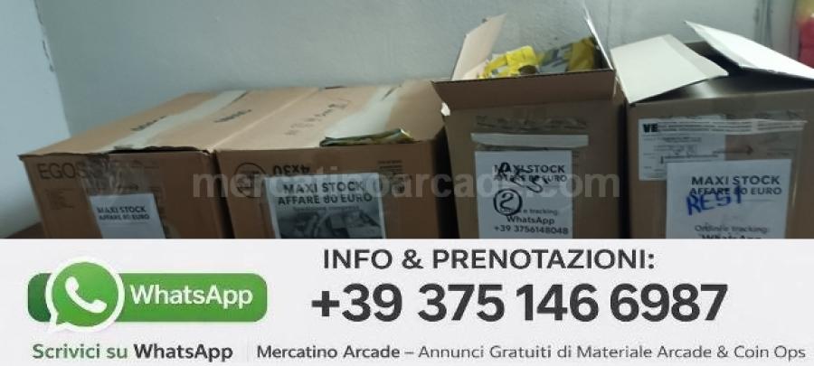 MAXI STOCK LOTTO RESI AMAZON EBAY ELETTRONICA GADGET ABBIGLIAMENTO INFORMATICA VIDEOGIOCHI