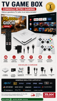 Console Retro Gaming TV Box 60.000 Giochi – 2 Controller Wireless