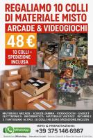 IN REGALO: SGOMBERO 10 COLLI DI MATERIALE ARCADE VIDEOGIOCHI DISMESSO