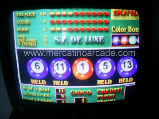 Super Poker Pool Deluxe JAMMA – Scheda Arcade PCB Slot Poker Pool per Cabinato