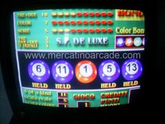 Super Poker Pool Deluxe JAMMA – Scheda Arcade PCB Slot Poker Pool per Cabinato