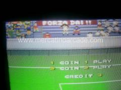 Euro League Italia – Scheda JAMMA PCB Arcade Calcio Soccer 90 Board