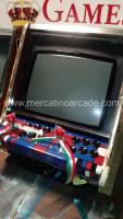 Bartop Arcade Jamma con Monitor CRT – Joystick e Pulsanti per 2 Giocatori